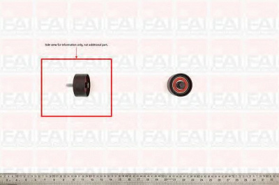 FAI AUTOPARTS t9246 -  Паразитный / Ведущий ролик, зубчатый ремень